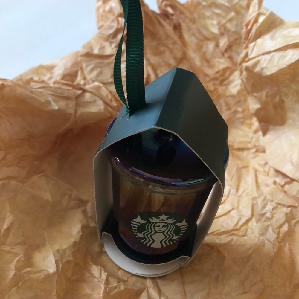 RARE Starbucks mini tumbler ornament oilslick 2019 - Picture 4 of 4